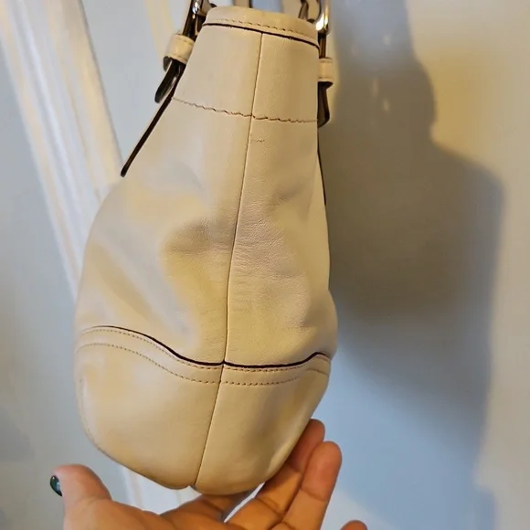 Coach Cream Soho Hampton Shoulder Bag